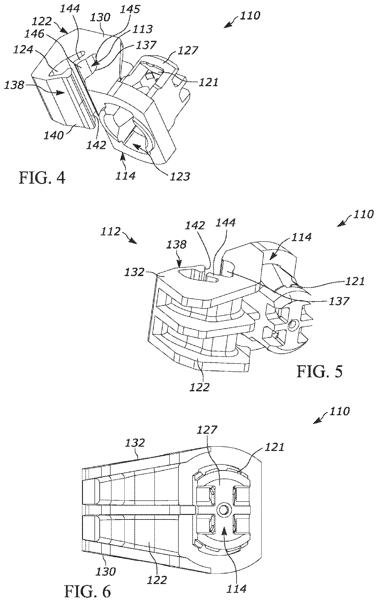 Ball stud track assembly