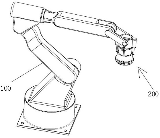 Detachable manipulator with dust removal mechanism