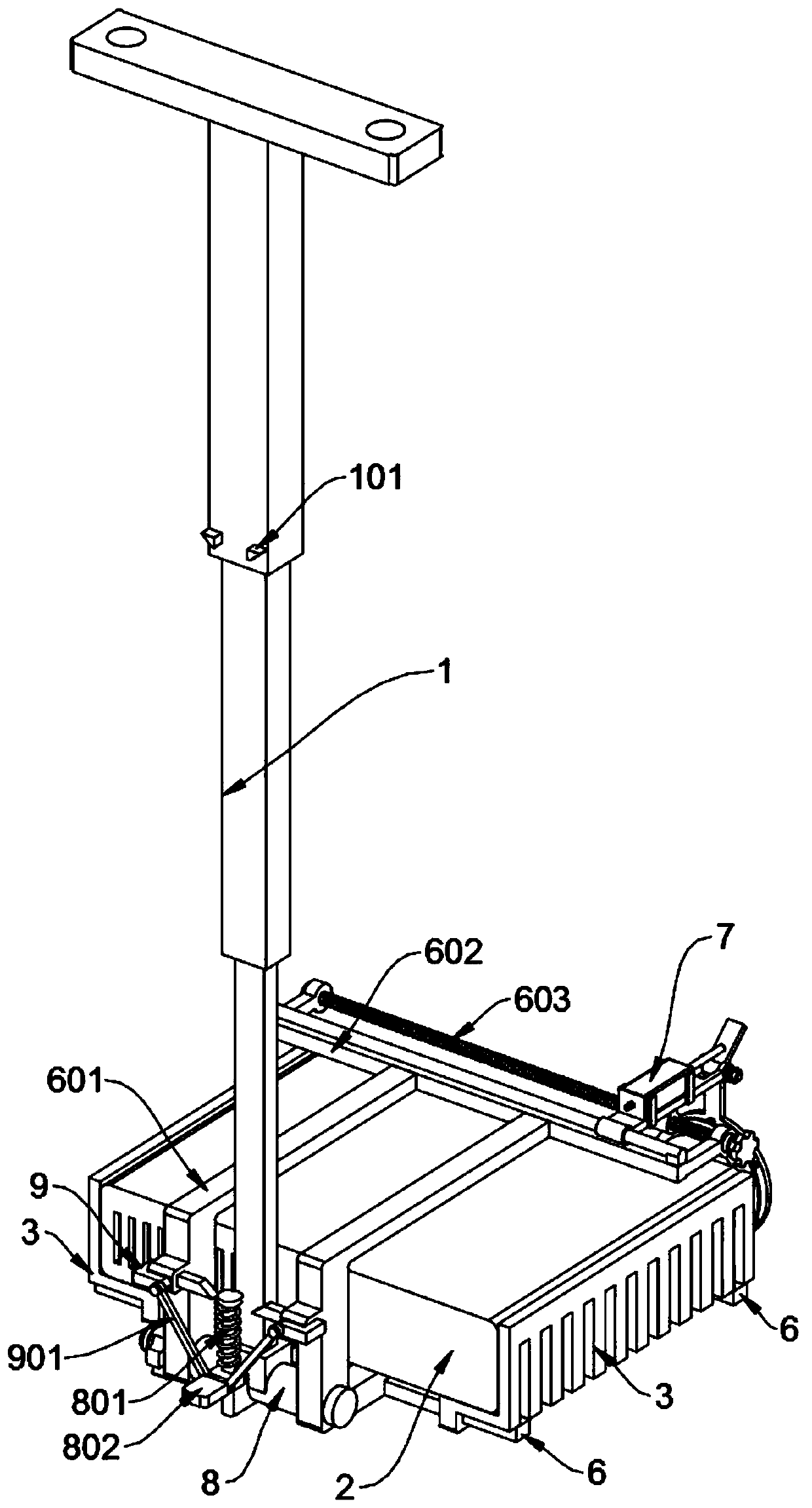 Mounting hanging bracket for multi-station conference projection equipment