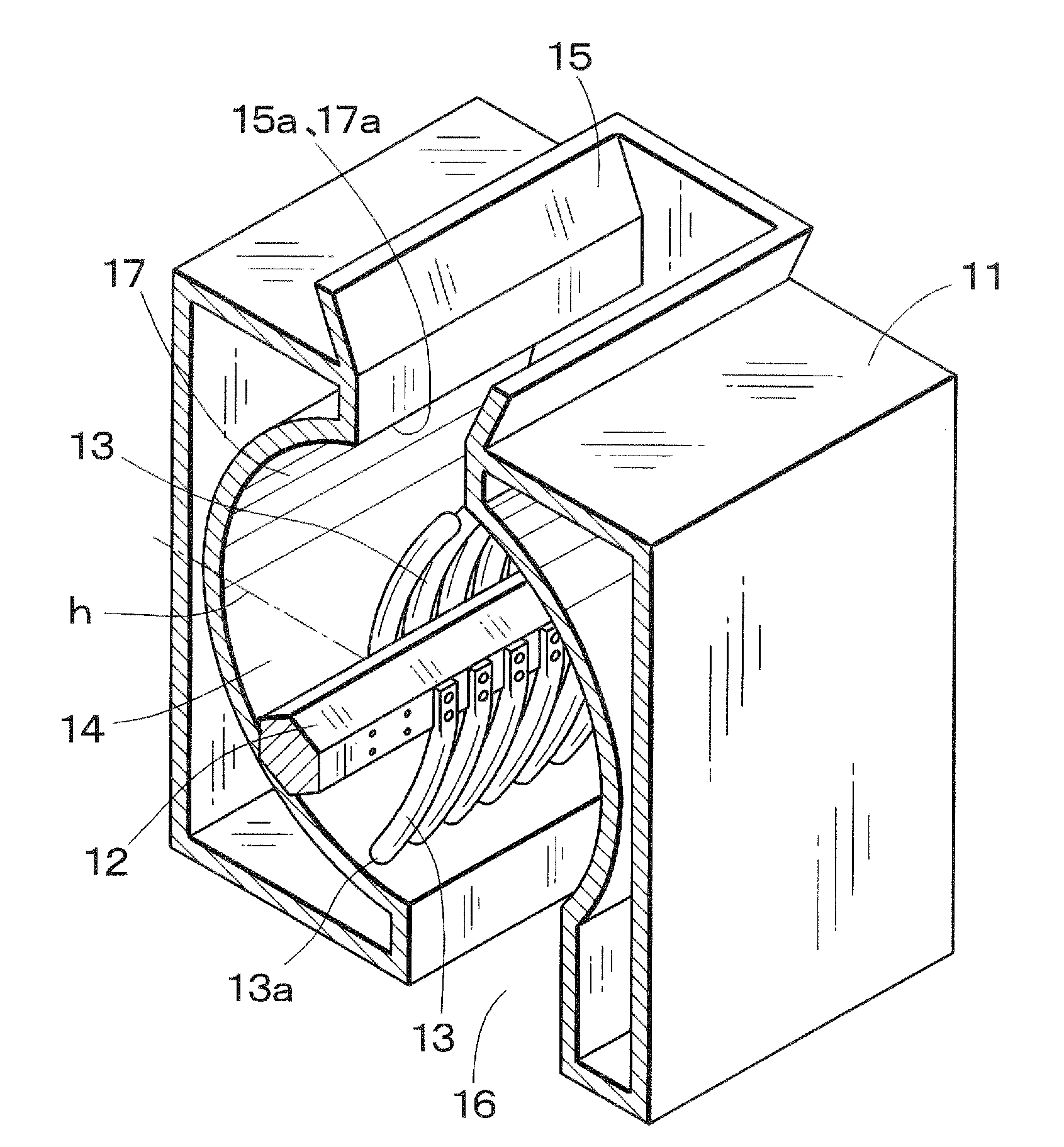 Apparatus for unbinding a mass of mutually sticked noodles