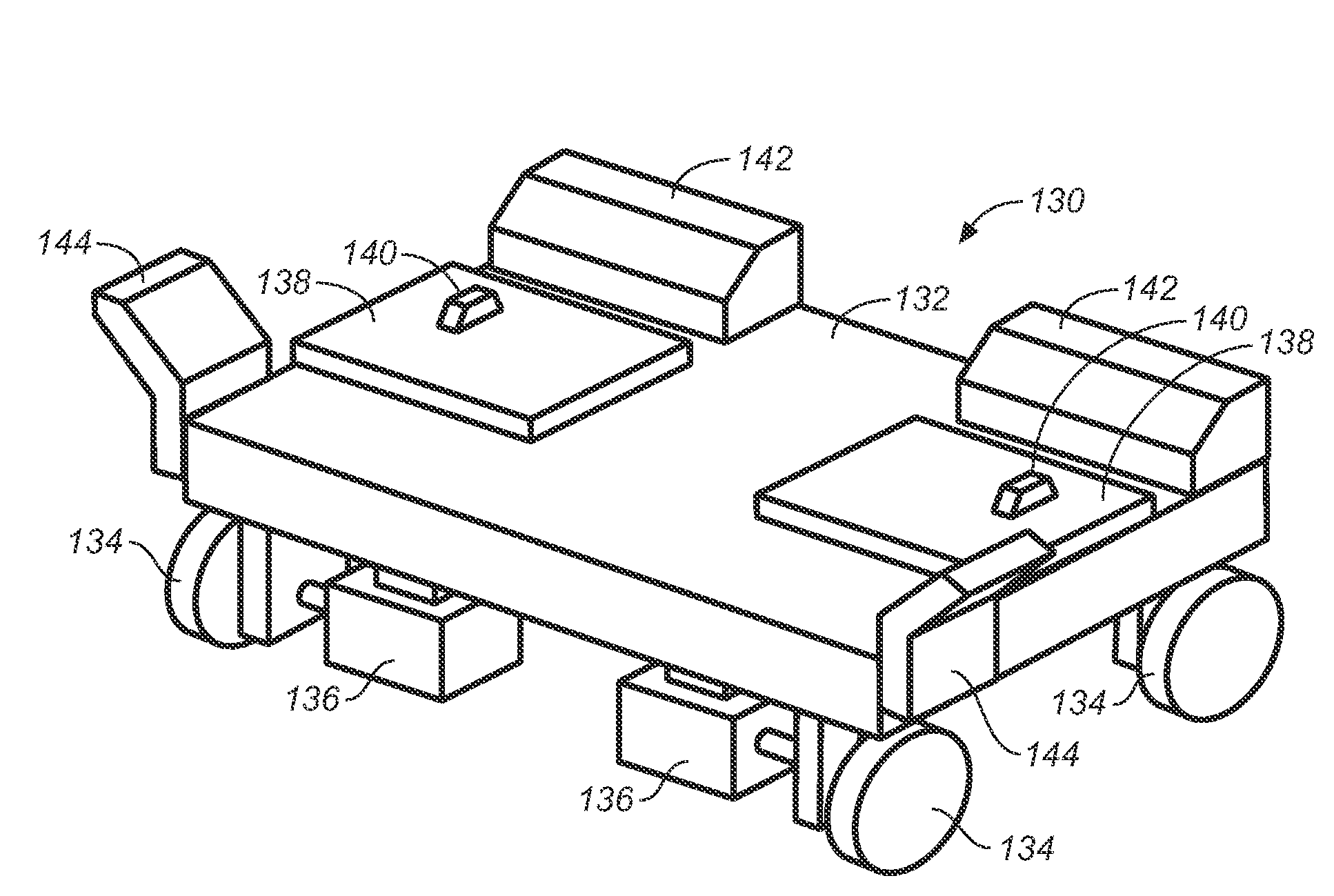 Cargo container handling cart and system using same