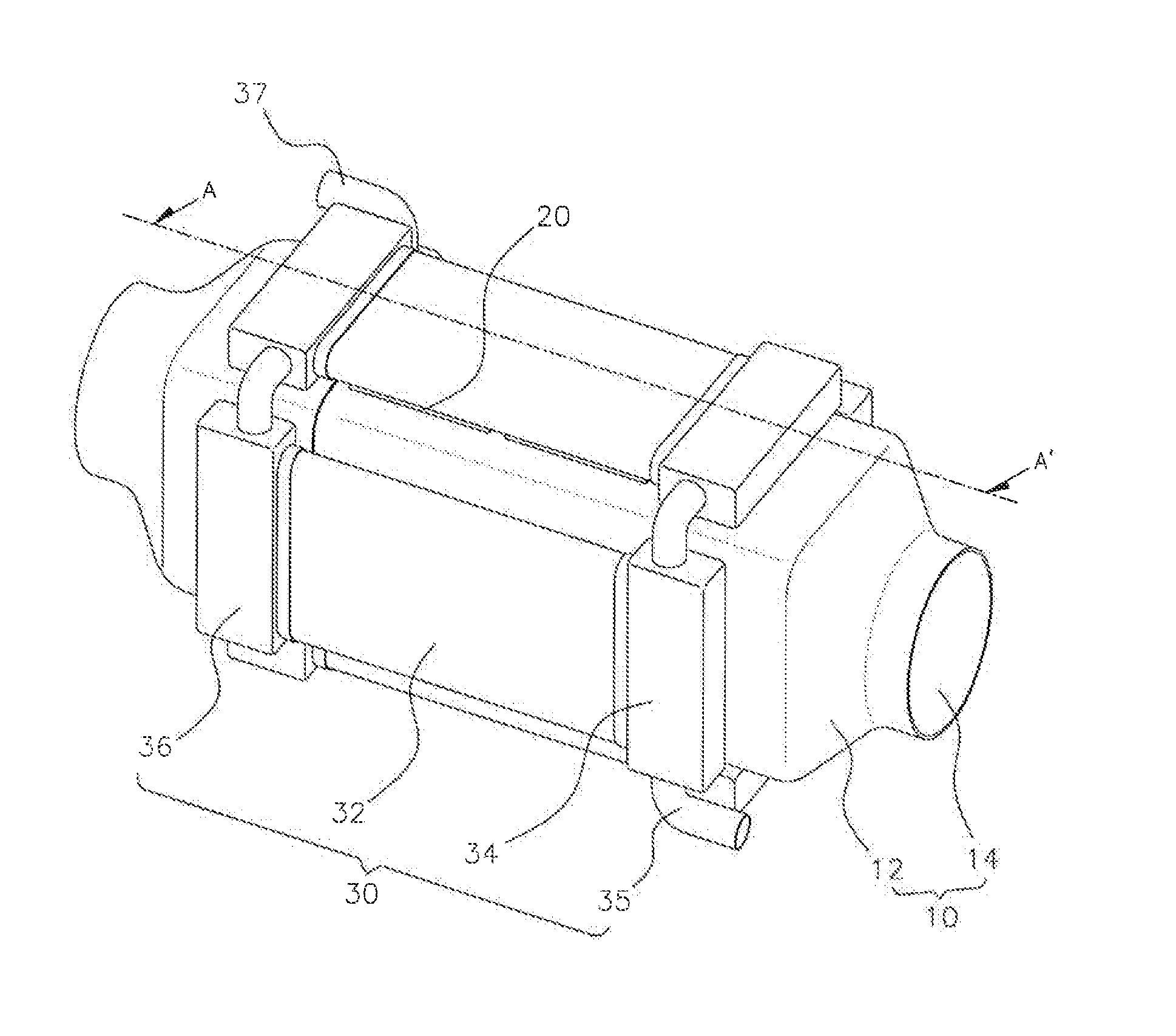 Structure for utilizing exhaust heat of vehicle