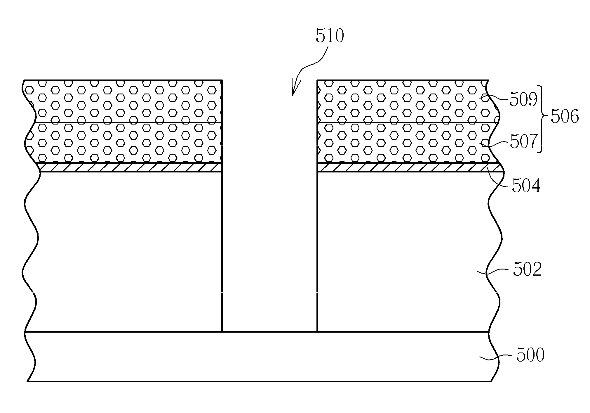 Method of Forming Opening on Semiconductor Substrate