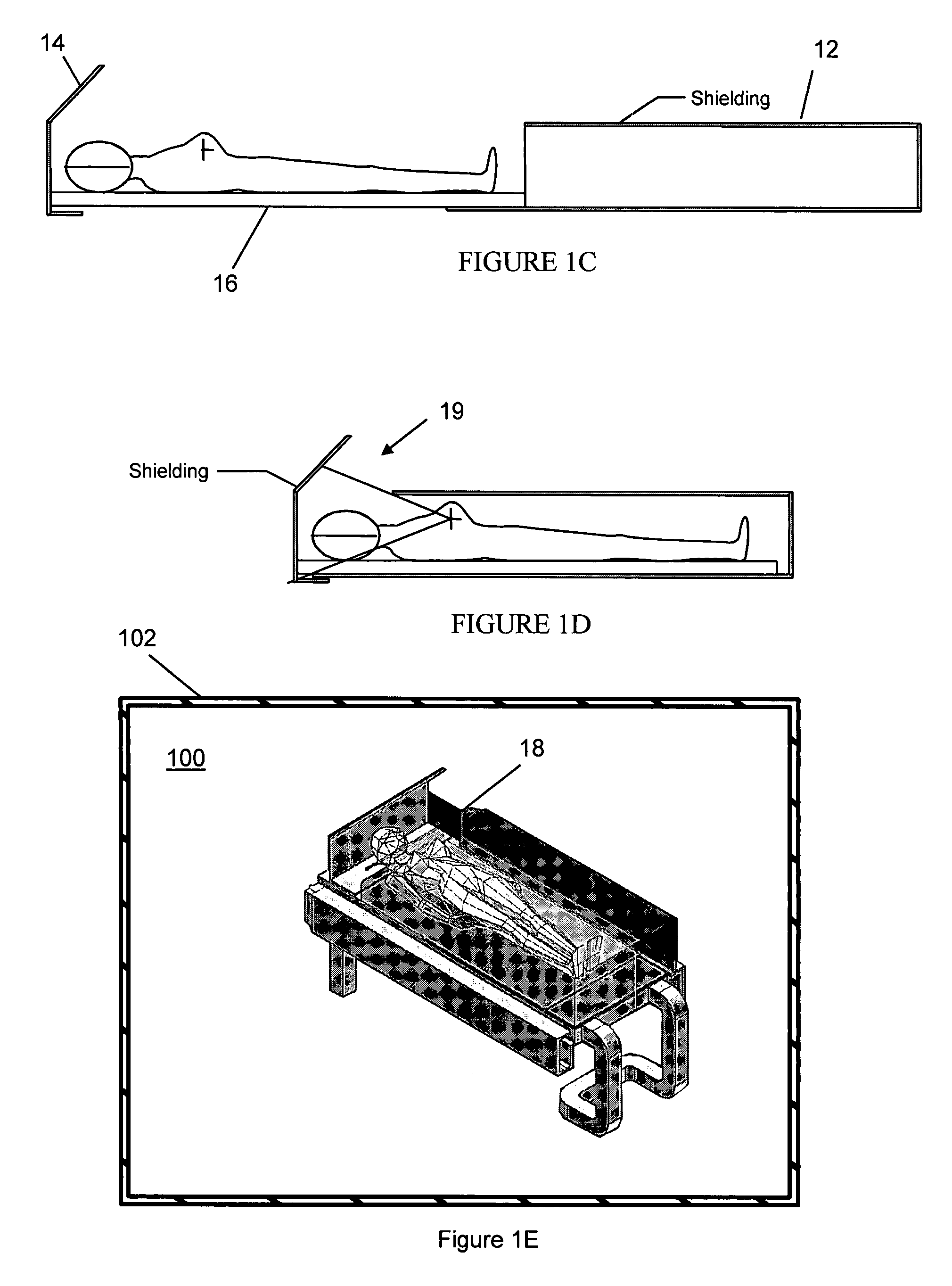Shielded treatment environment for brachytherapy source