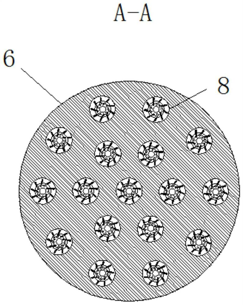 A jewelry inner hole grinding device using centrifugal principle