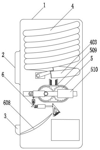 Intelligent towel selling machine facilitating taking out of towels