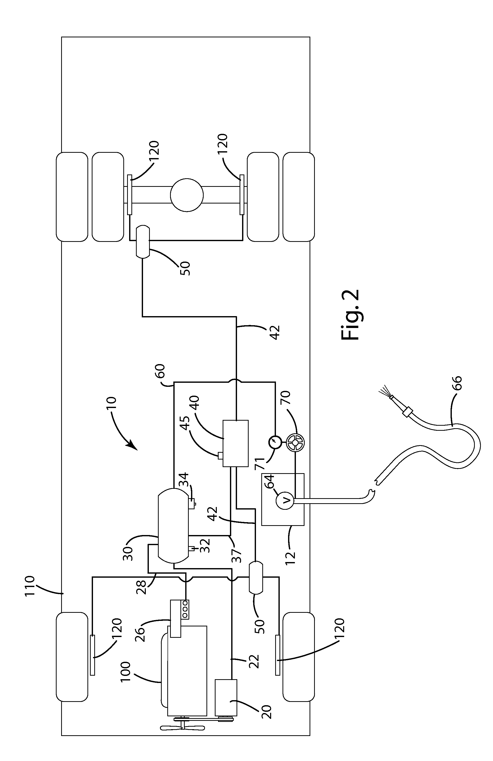 Compressed Fluid System and Related Method