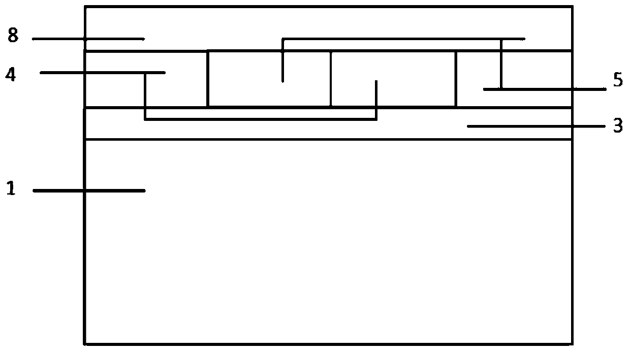 n-type buried layer covered semi-superjunction lateral double-diffused metal oxide semiconductor field effect transistor