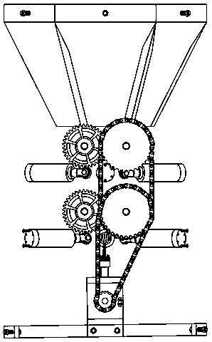 A kind of corn cob device and corn harvesting device