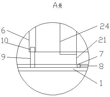 Large-diameter in-pipe spraying device