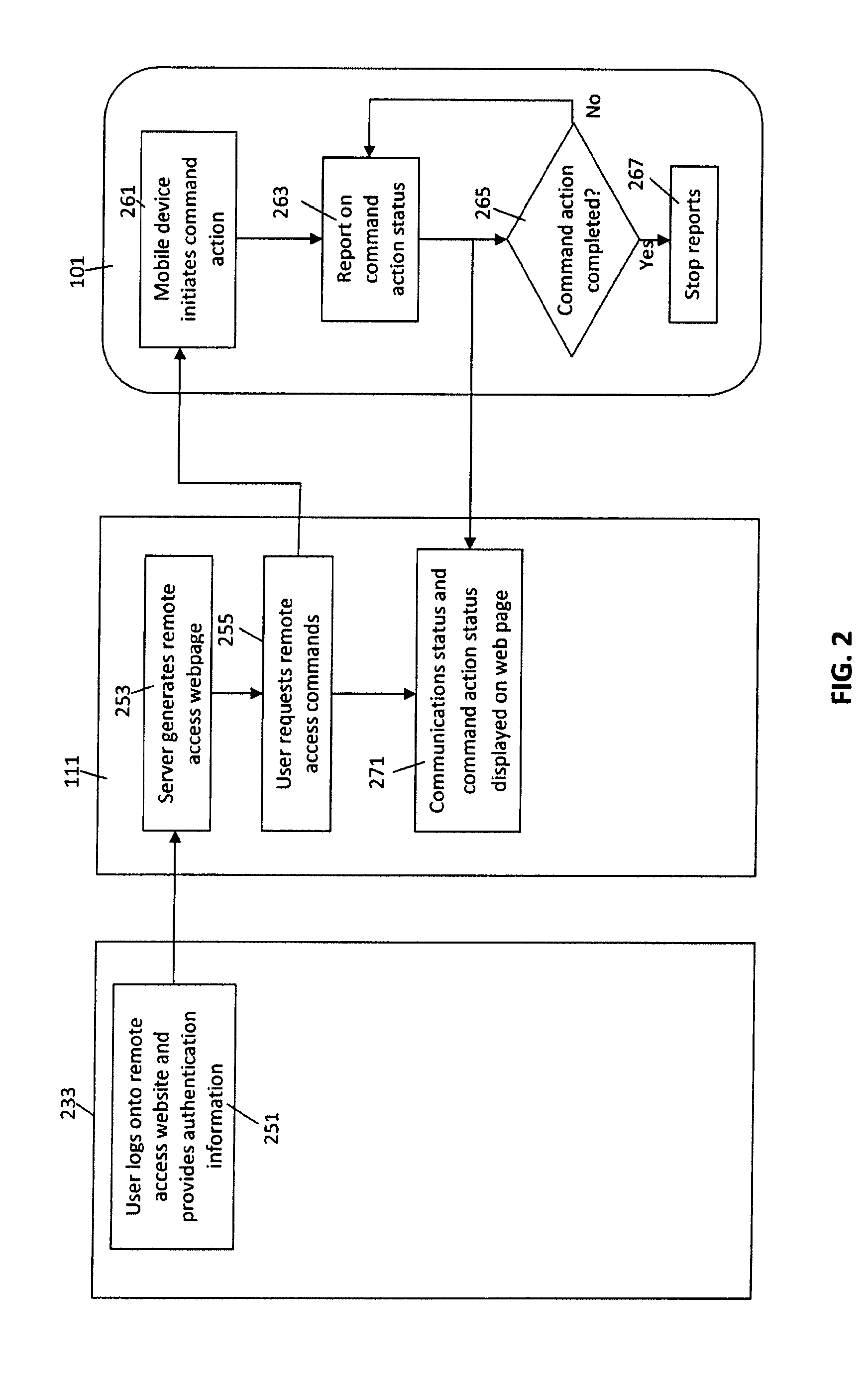 Method for detecting a security event on a portable electronic device and establishing audio transmission with a client computer