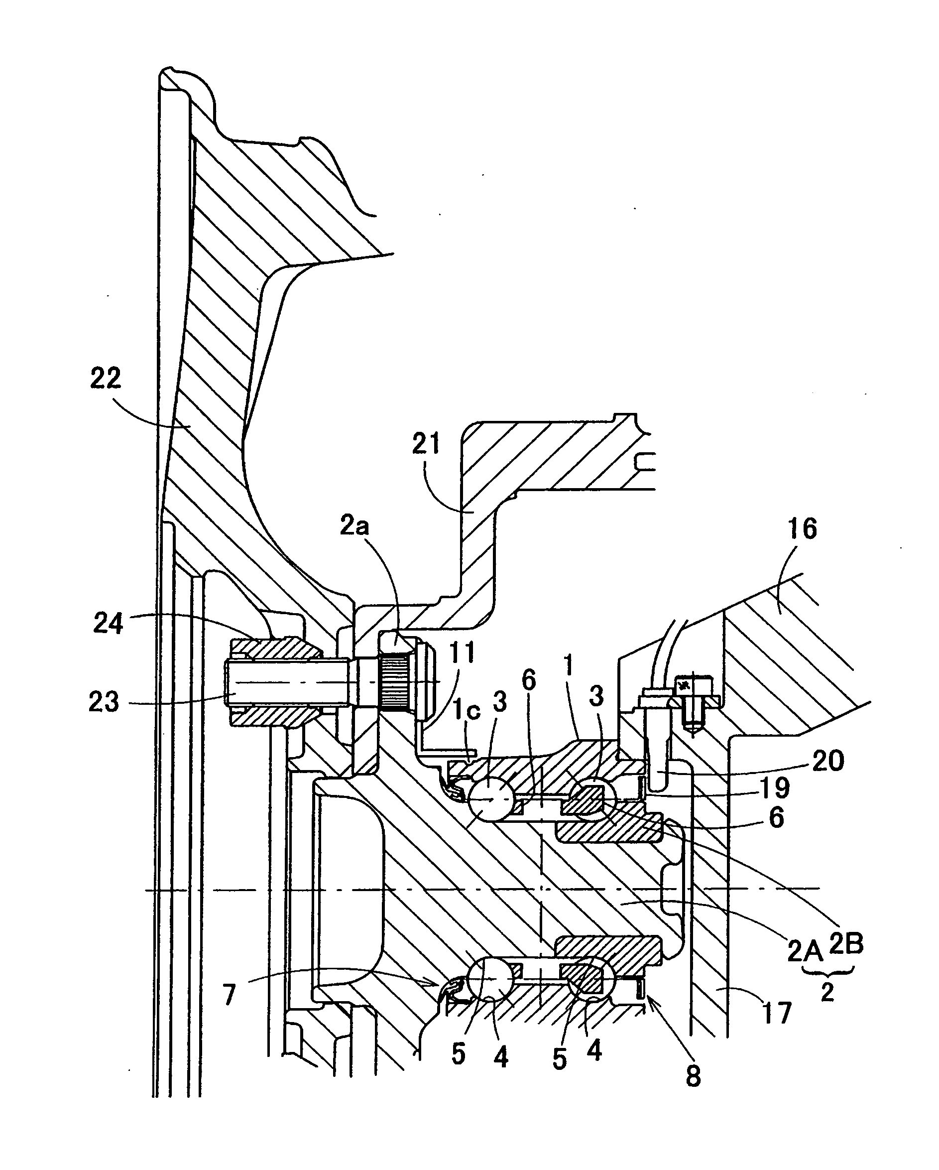 Wheel Support Bearing Assembly