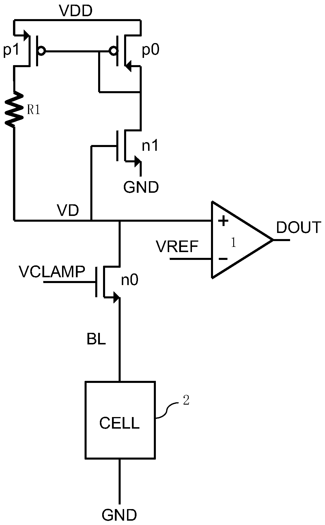 charge transfer sense amplifier