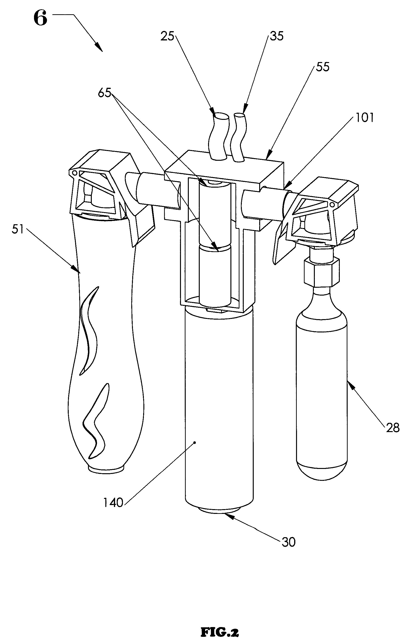 Portable evaporative snow apparatus
