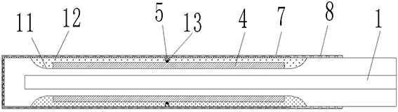 Ceramic tube and preparation method thereof