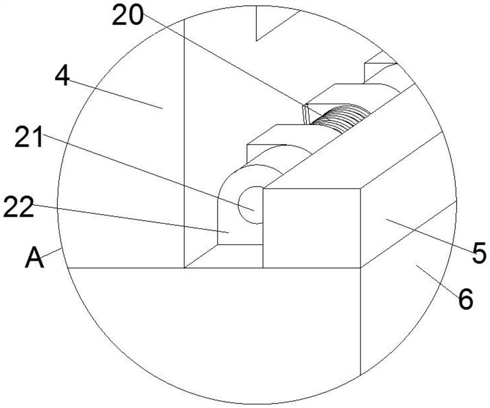 Movable thoracic cavity drainage device for oncology surgery