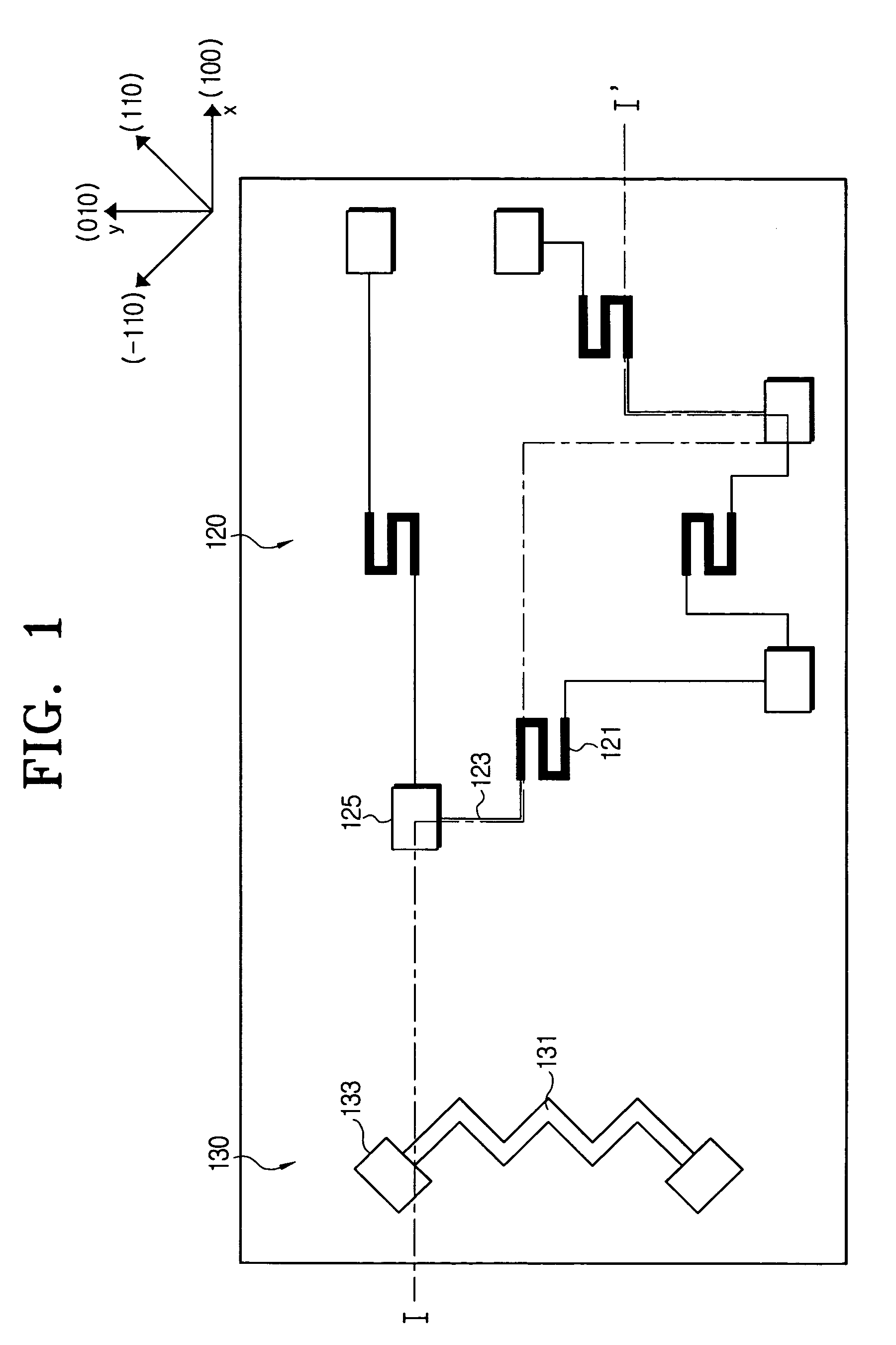 Monolithic multi-functional integrated sensor and method for fabricating the same