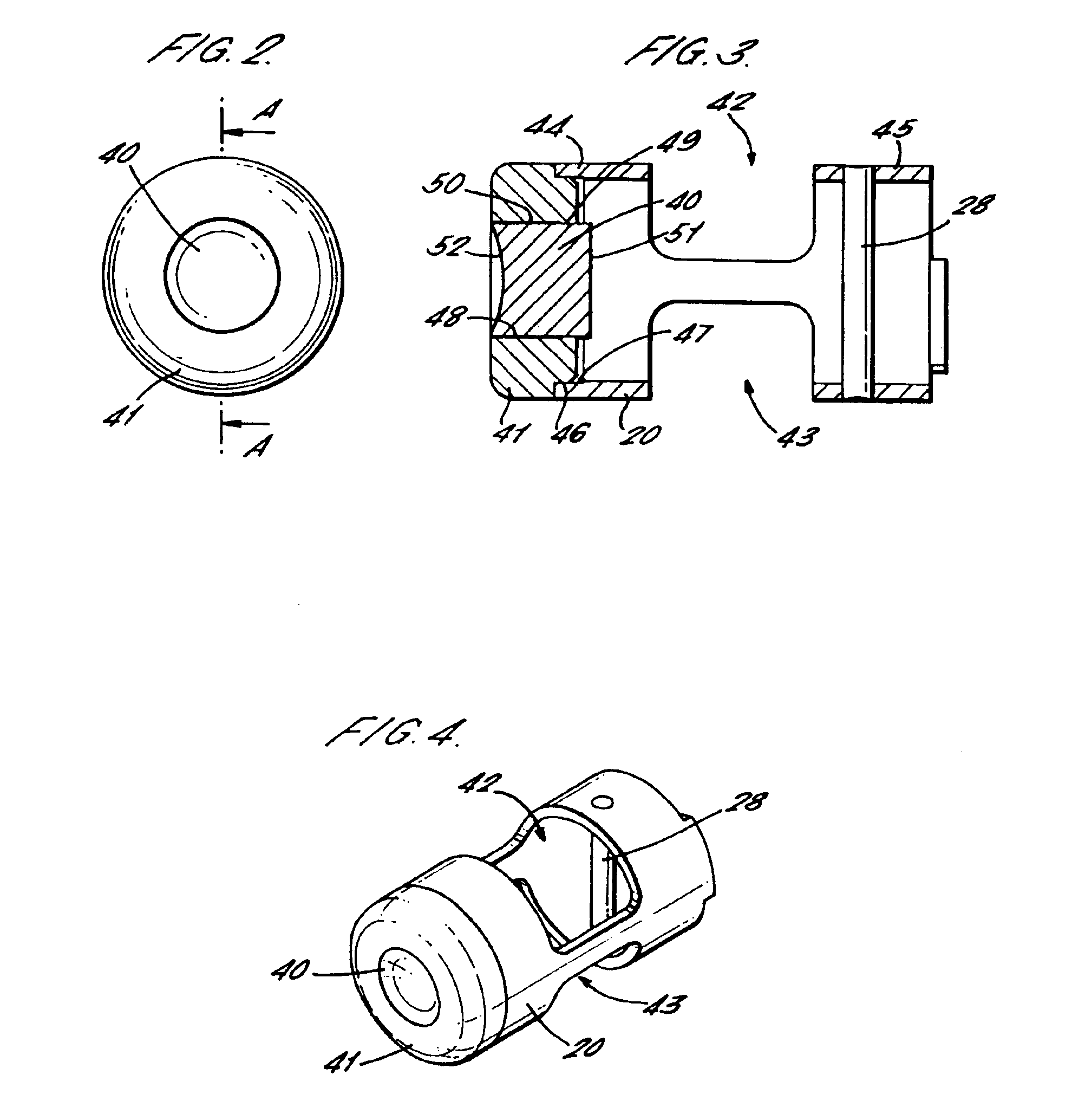 Indirectly heated button cathode for an ion source