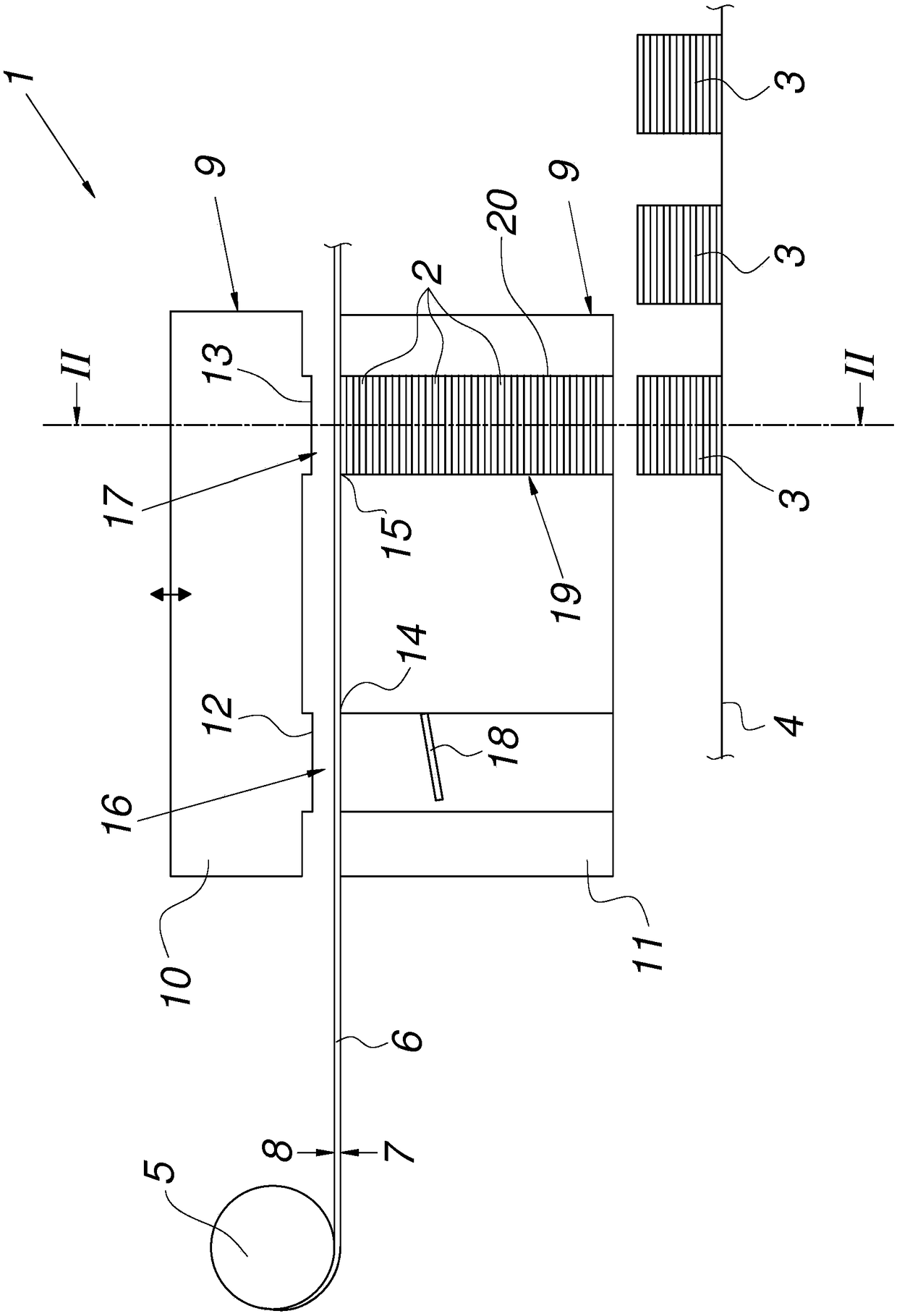 Device and method for connecting lamination parts to form lamination stacks