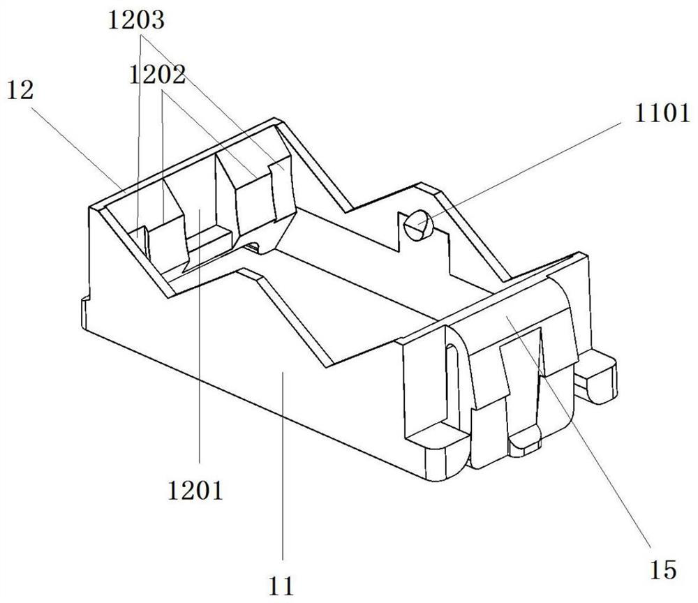 Network connector mounting base