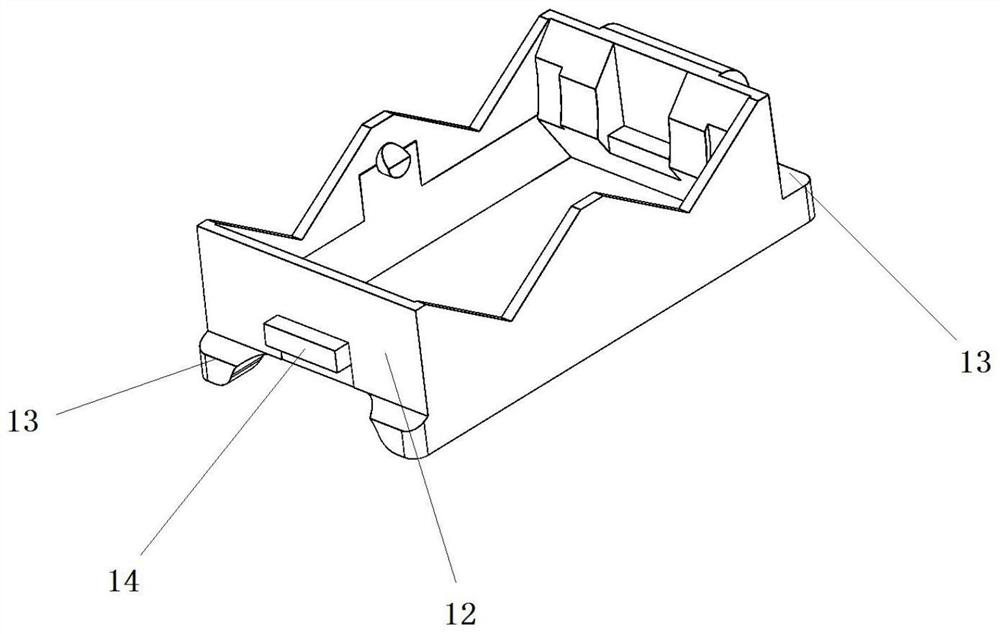 Network connector mounting base