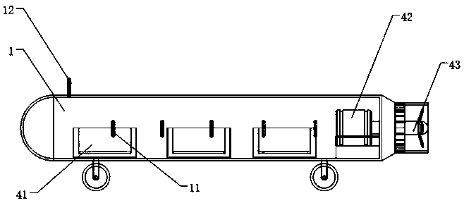 Special salvage device and a salvage method for an unmanned boat