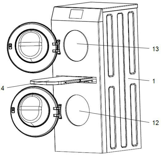 A clothes washing and care machine and its working method
