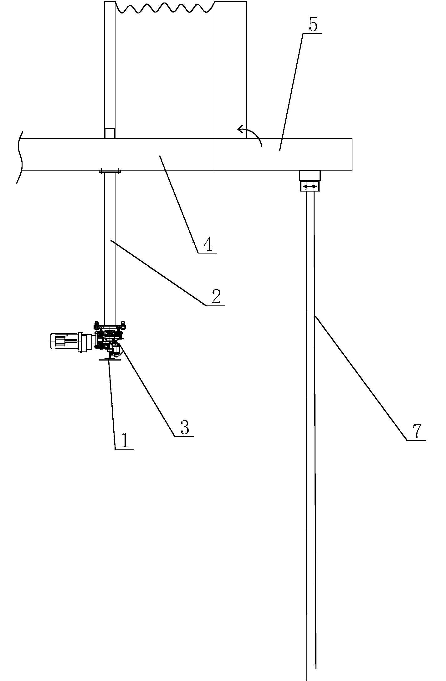 Suspension mechanism special for hanging basket for bridge overhauling