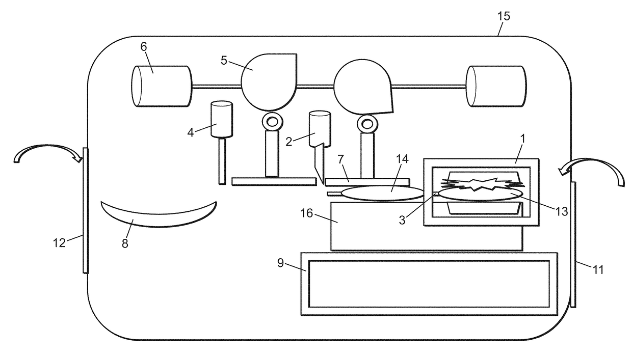 System for making a cosmetic product by mixing components from several single-use packaging units
