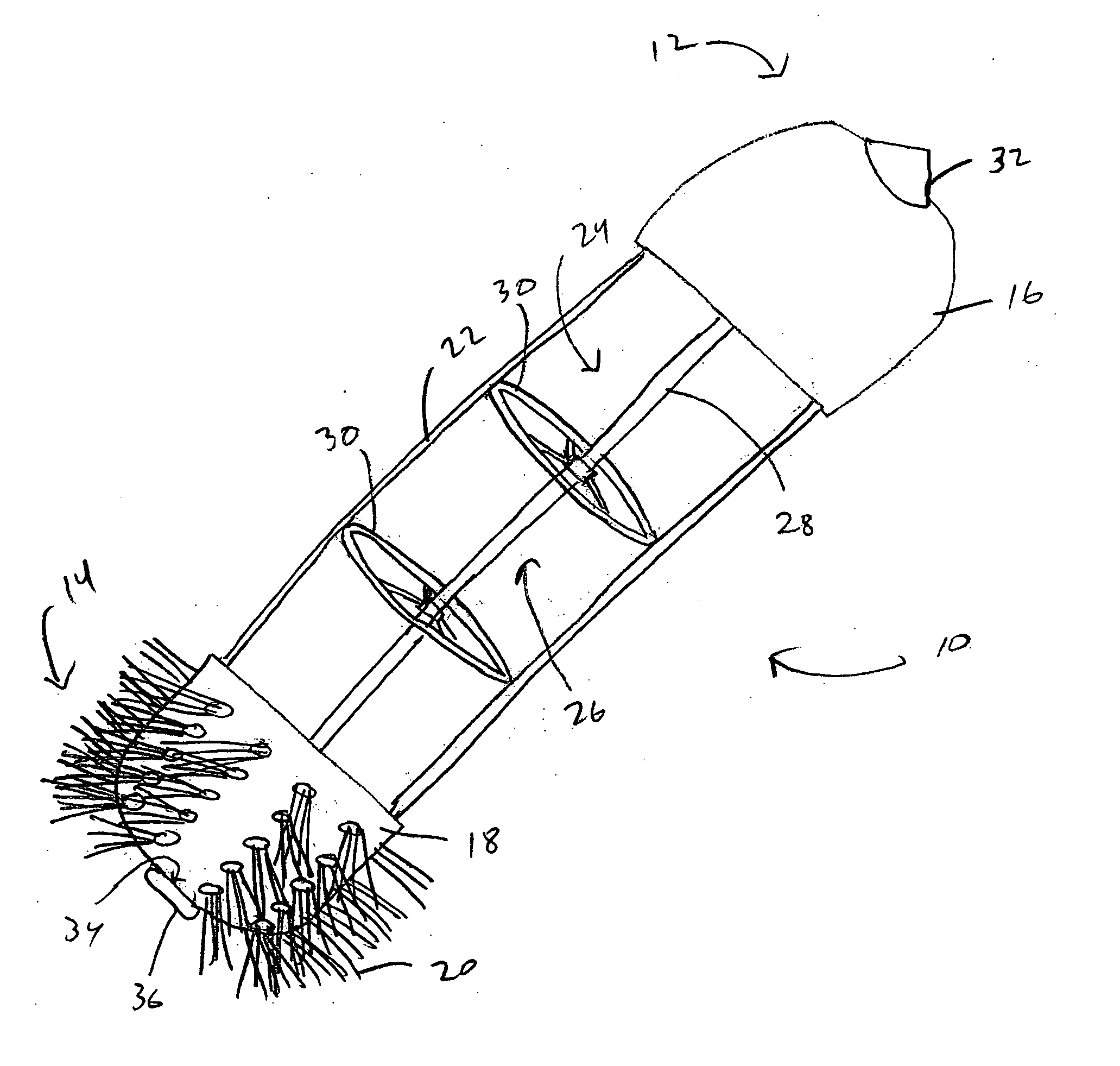 Cleaning device and method of use