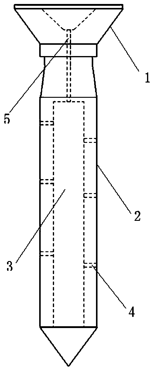 Antibacterial and degradable magnesium alloy nail and manufacturing method thereof