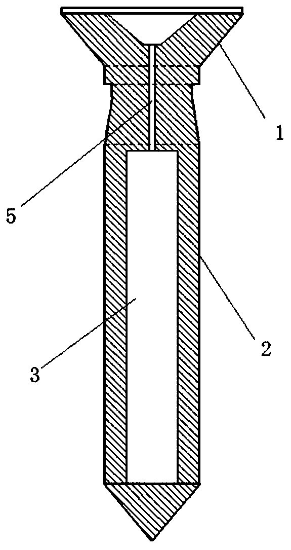 Antibacterial and degradable magnesium alloy nail and manufacturing method thereof