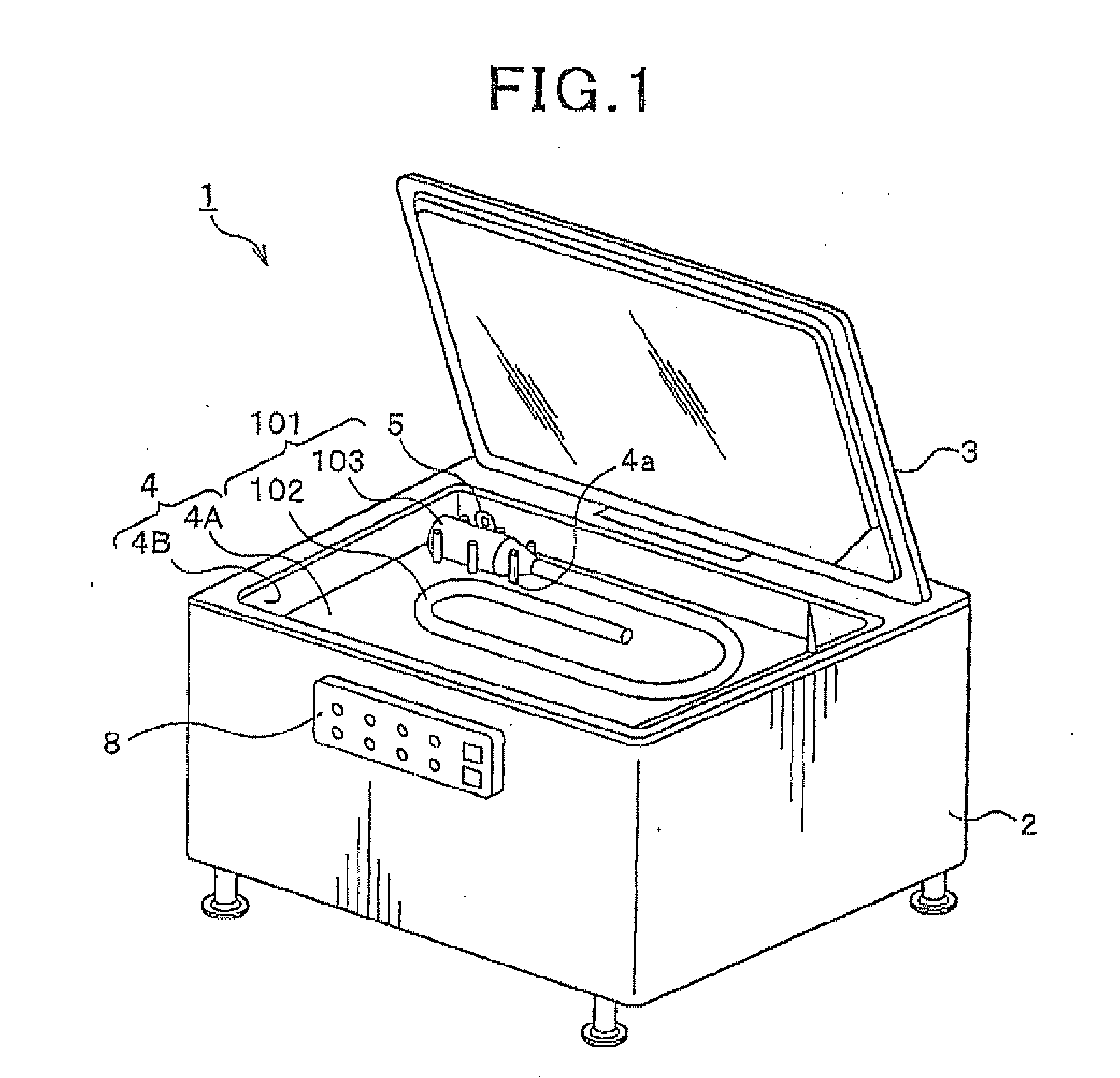 Endoscope washer disinfector equipped with nozzle connectable to endoscopic channels automatically