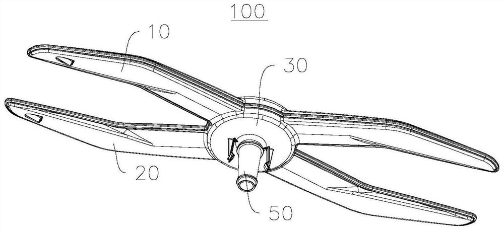 Dish-washing machine spraying arm and dish-washing machine