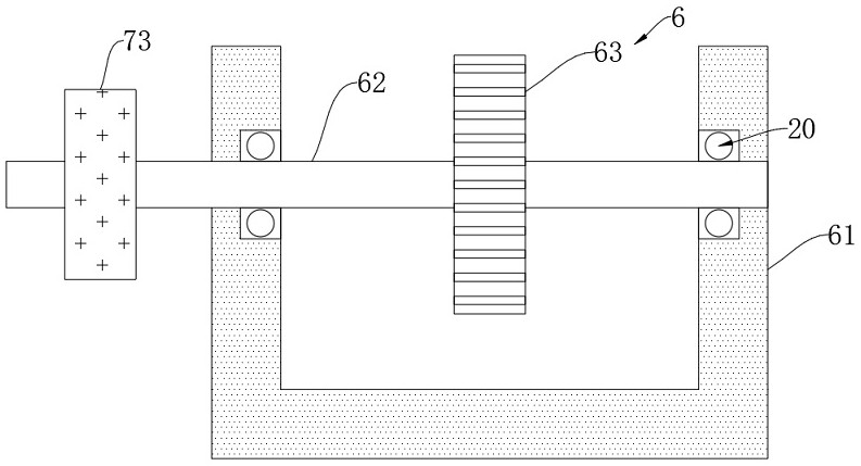 An environment-friendly dust collection mechanism for printing equipment