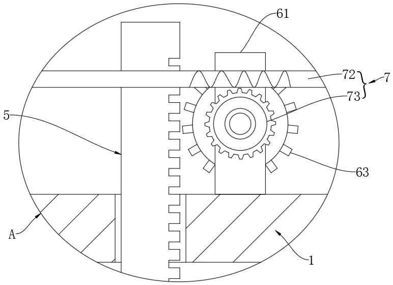 An environment-friendly dust collection mechanism for printing equipment