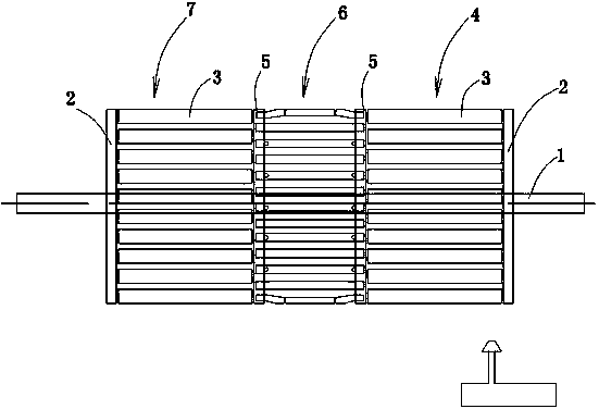 Continuous winding apparatus and continuous winding method for pipes with bell and spigot faucets