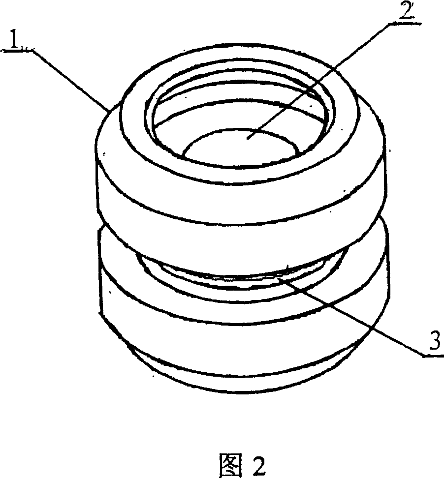Motor pad structure of air-conditioner