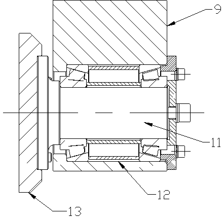Zero band beam layer cutting device and using method thereof