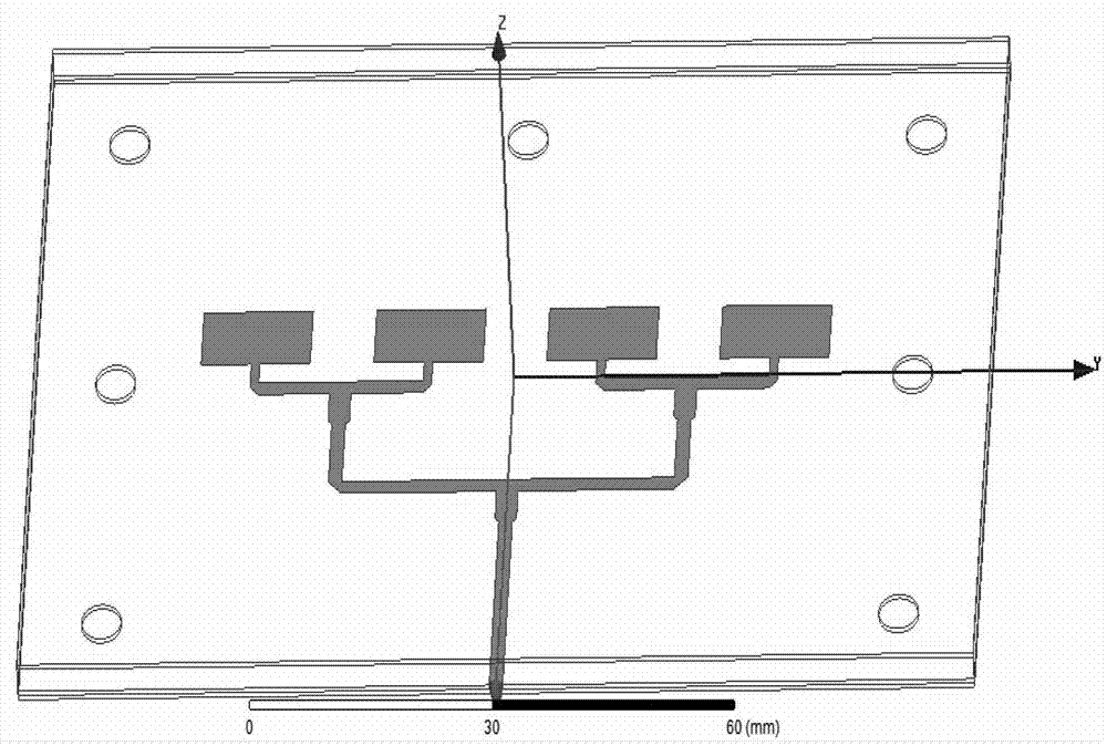 Forecasting method for influences, on electrical performances, of array surface morphology of conformal load-bearing microstrip antenna