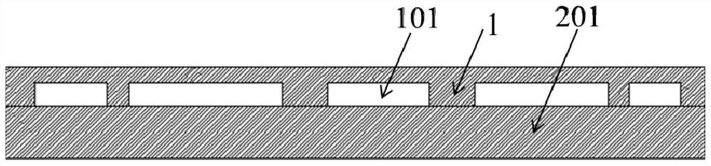 Semiconductor cooling and heating composite device and preparation method and application thereof
