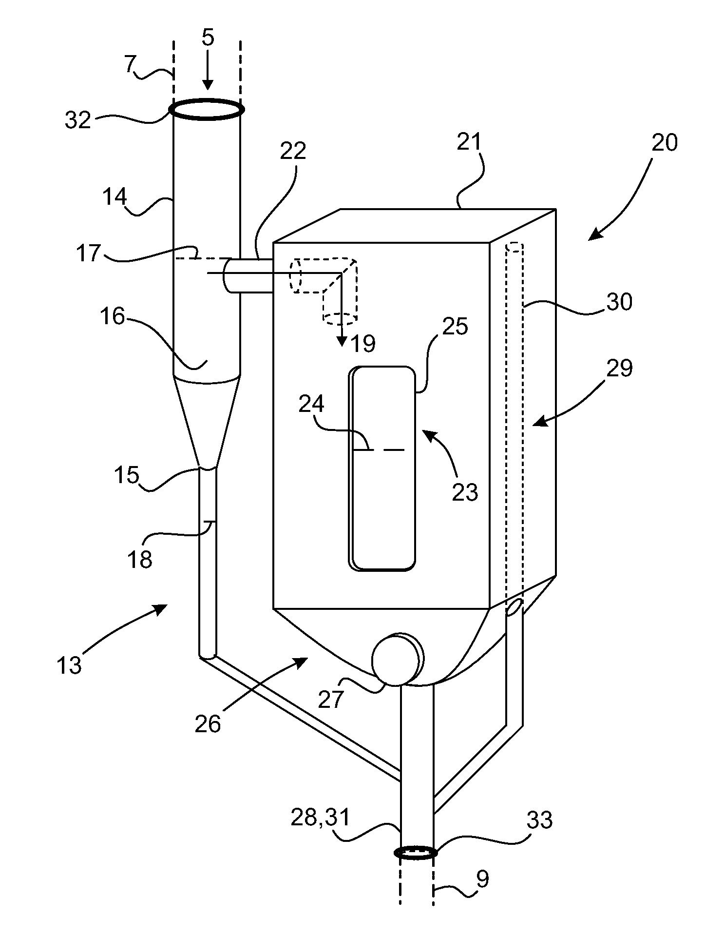 Drainage circuit for draining liquid coming from a power plant of a rotorcraft, the circuit incorporating an appliance for monitoring an excessive flow of the liquid