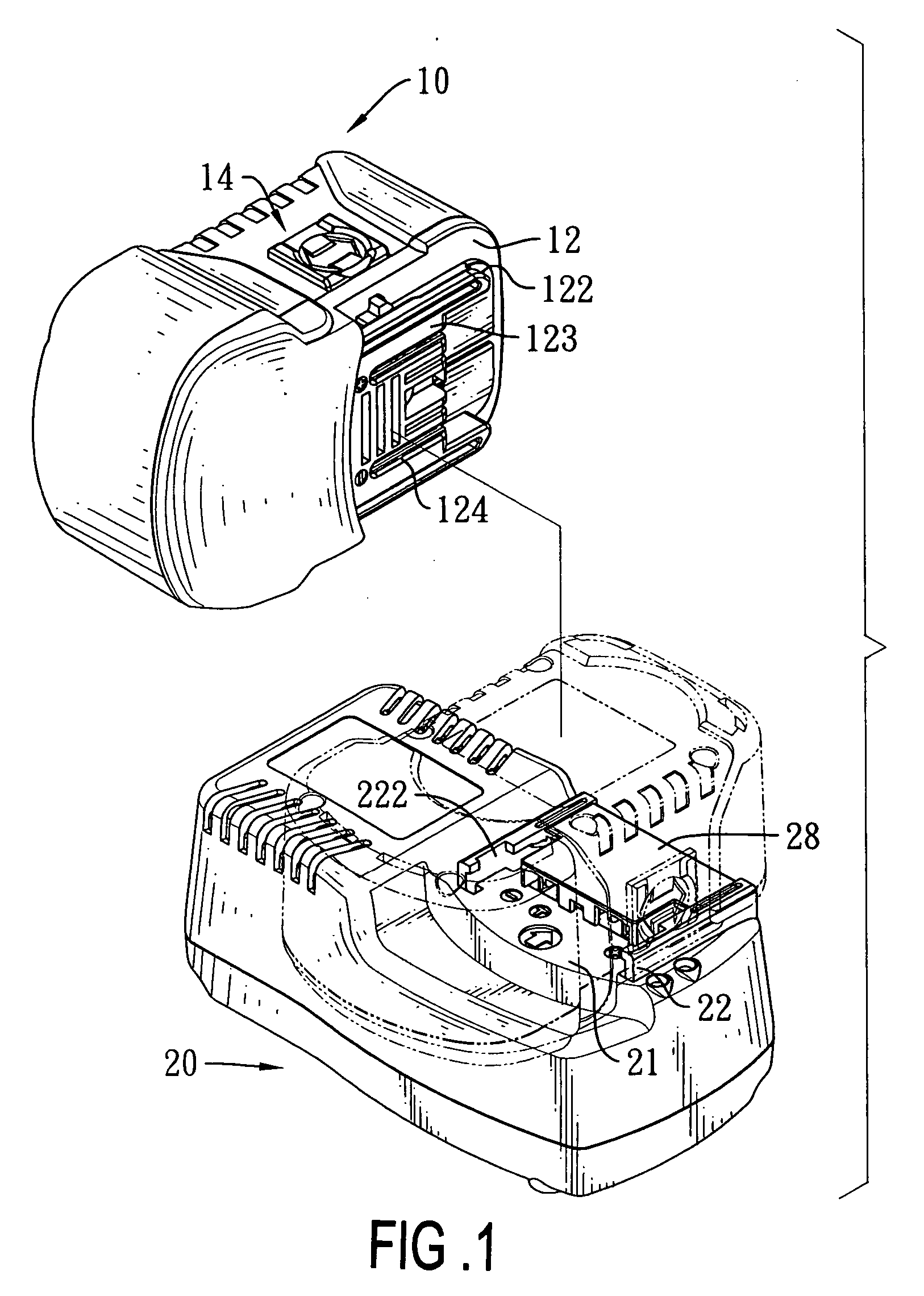 Power cell and charger assembly for an electrical tool