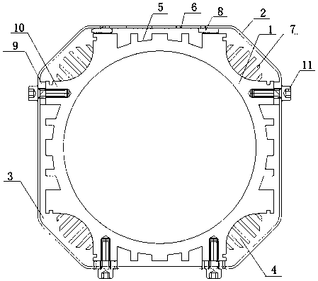 Heat dissipation type motor