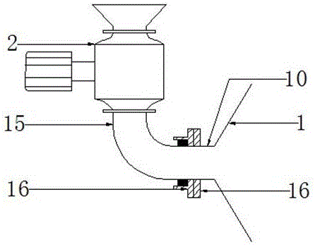 Hot pipe type three-barrel vacuum drier