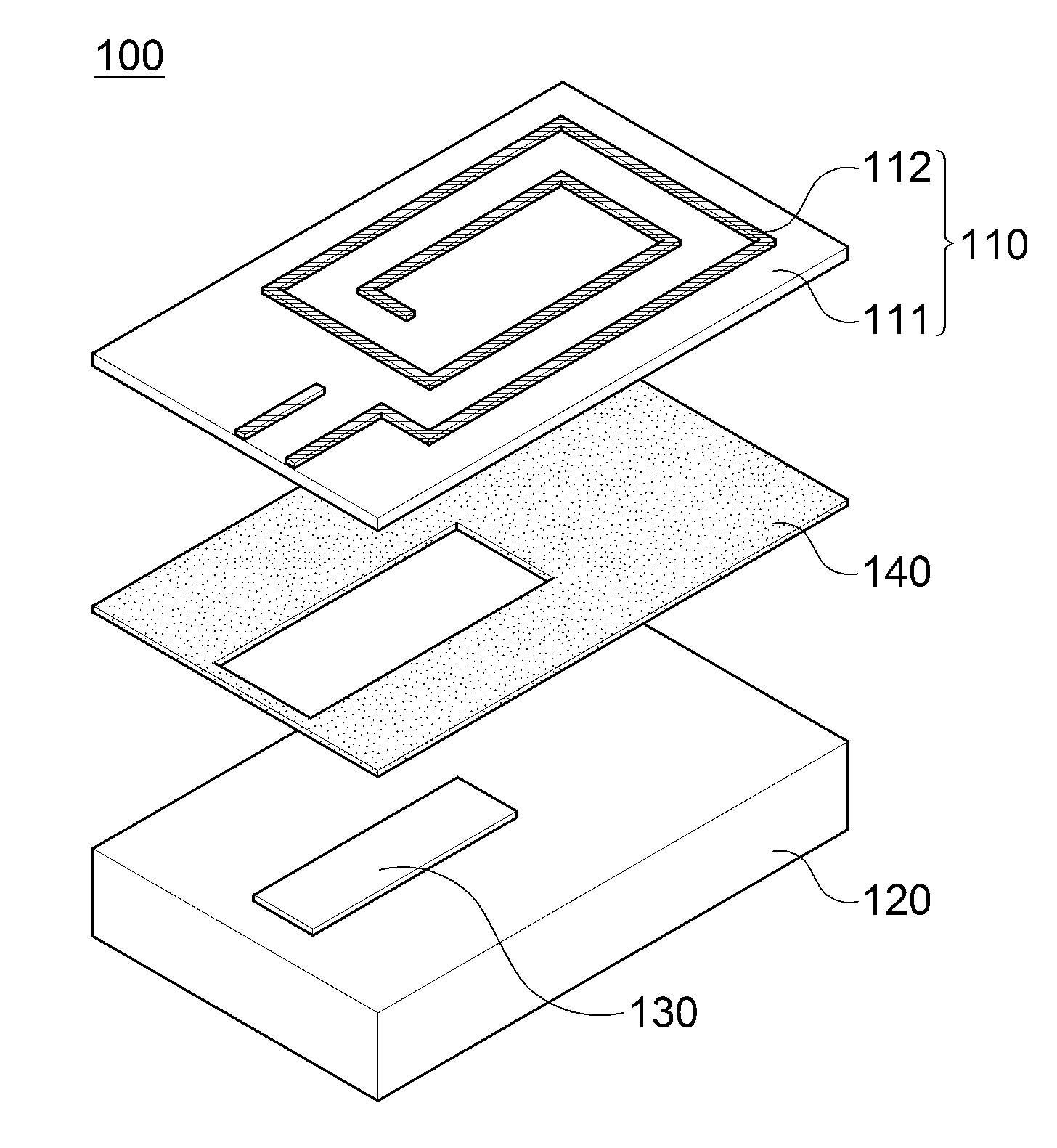 Coil type unit for wireless power transmission, wireless power transmission device, electronic device and manufacturing method of coil type unit for wireless power transmission