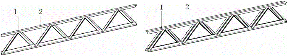 A prefabricated steel structure central support frame system