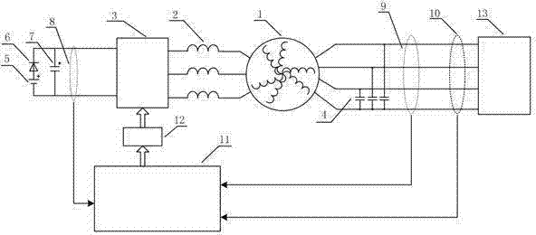 Variable-frequency alternating current power generation system and control method thereof