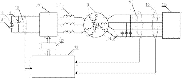 Variable-frequency alternating current power generation system and control method thereof