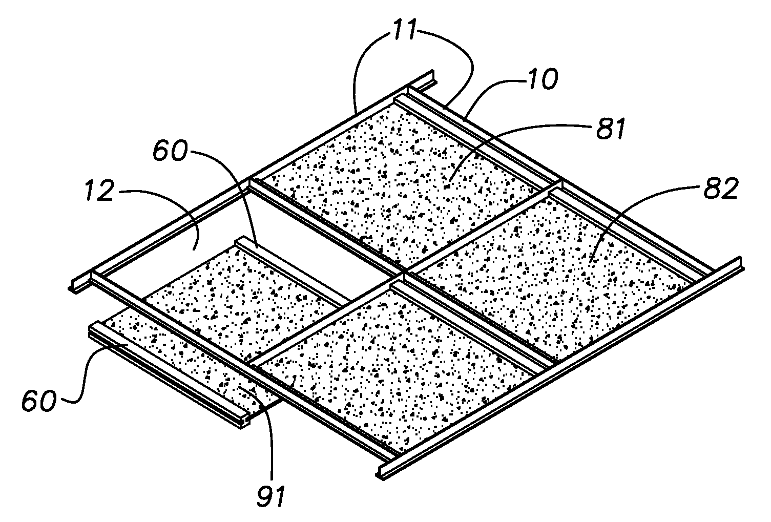 Apparatus, system, and method for facilitating use of thin flexible scrims in a grid-type suspended ceiling